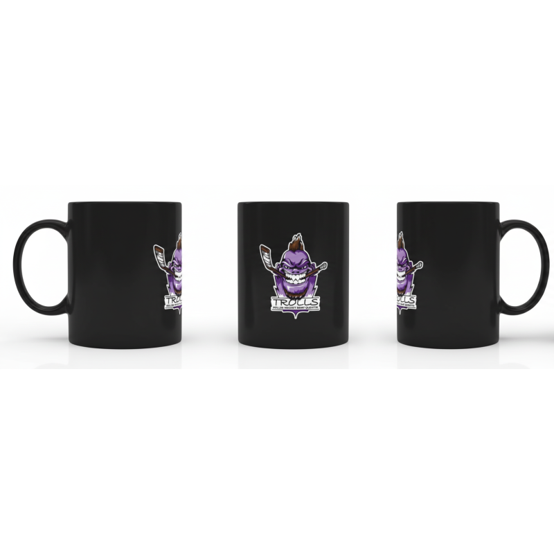 Mug noir - Trolls de Saint Quentin